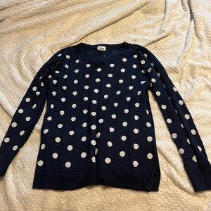 Old Navy polka dot sweater